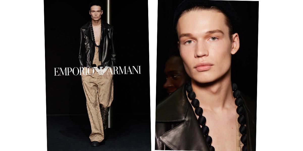 Emporio Armani Fall 2023 Ad Campaign