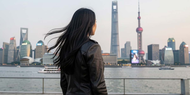 Modeling in China BTS: Gaia from Paris talks about her experiences as a model in Beijng x Shanghai