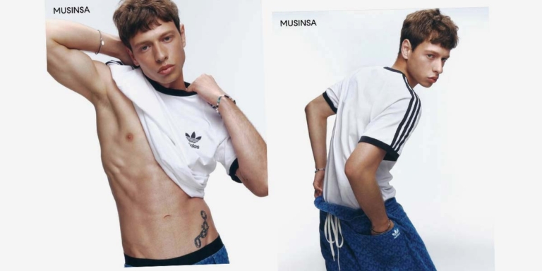 Modeling in South Korea: Mathis shoots for Adidas x MUSINSA in Seoul