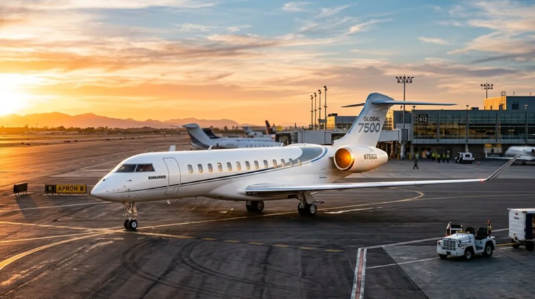 Bombardier Global 8000 Privatjet