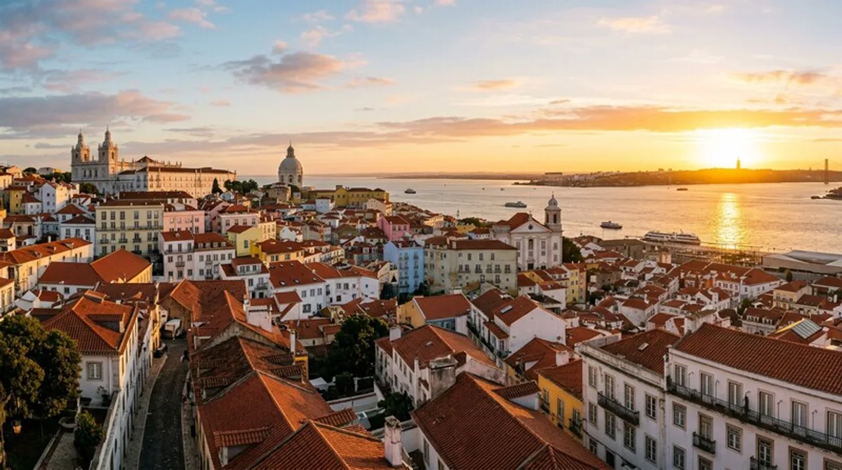 Privatjet nach Lissabon